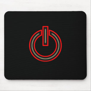 Power Symbol Mouse Pad