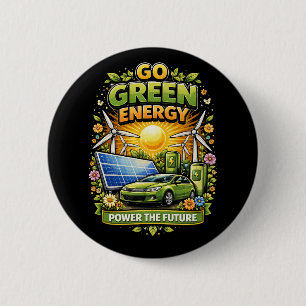 Power the Future 6 Cm Round Badge