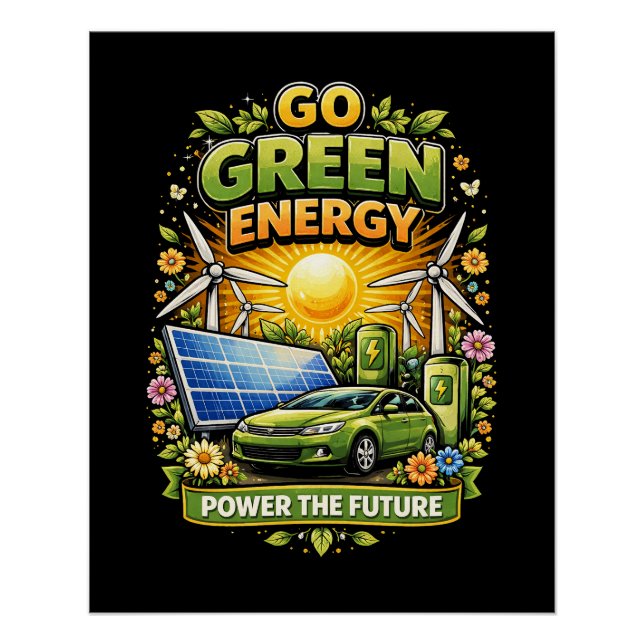 Power the Future Poster (Front)