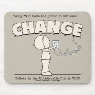 Power To Change Mouse Pad