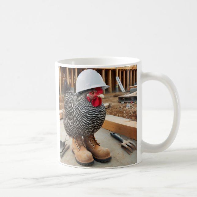 Power to the Chickens Mug (Right)