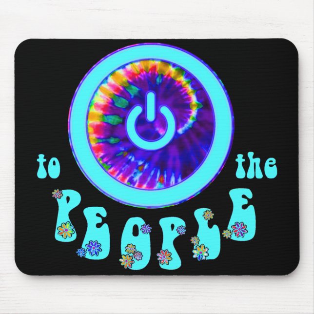 Power to the Computer People Mousepad (Front)
