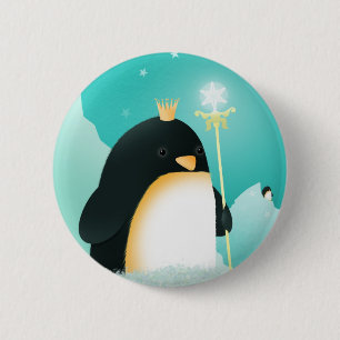 Power to the penguins - Emperor pin badges