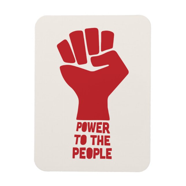 Power to the People Magnet (Vertical)