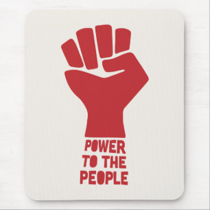 Power to the People Mouse Pad