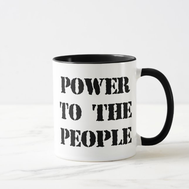 Power to the People Mug (Right)
