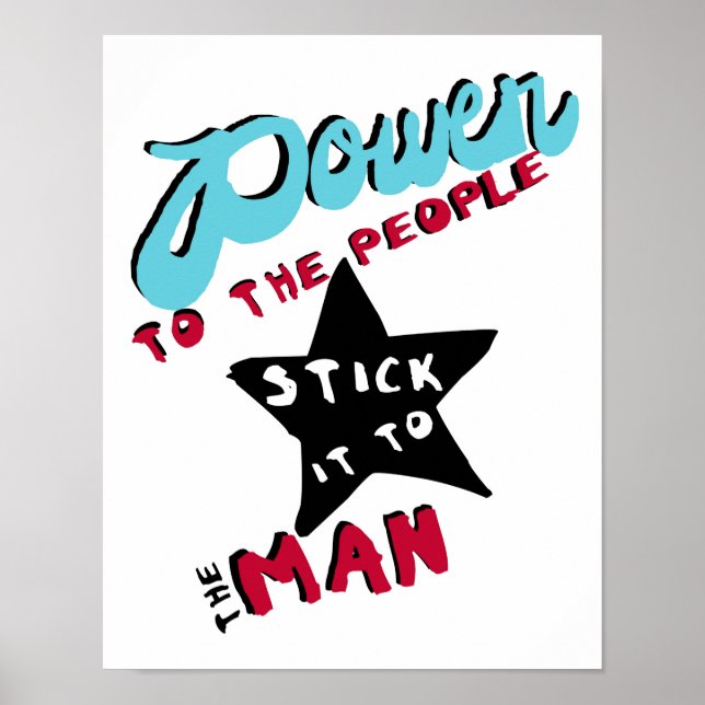 Power To The People Poster (Front)