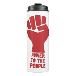 Power to the People Thermal Tumbler