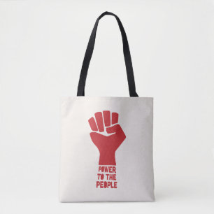 Power to the People Tote Bag