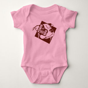 Power to the Pit Bull Baby Bodysuit