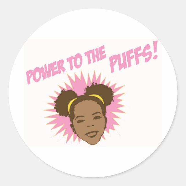Power to the Puffs Stickers (Front)
