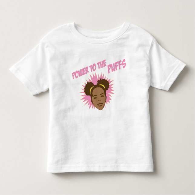 Power to the Puffs T-Shirt (Front)