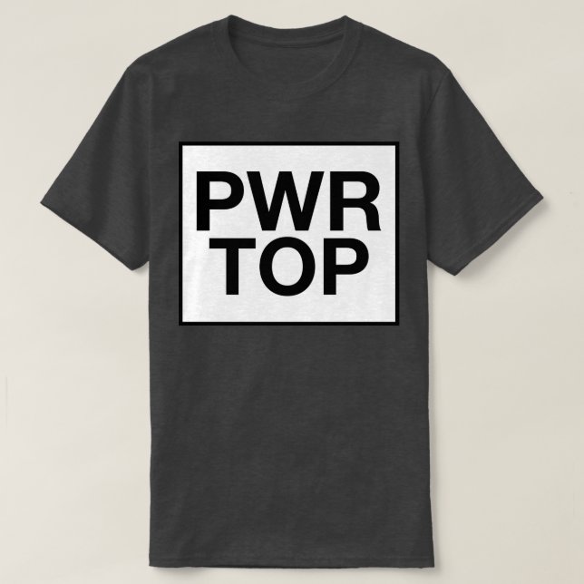 POWER TOP Classic TShirt (Design Front)