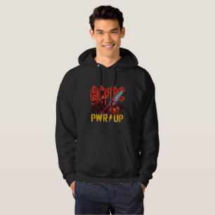 Power Up ACDC Hooded Sweatshirt Album Band