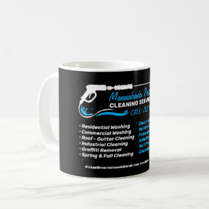Power Washer House Cleaning Pressure Washing Coffee Mug