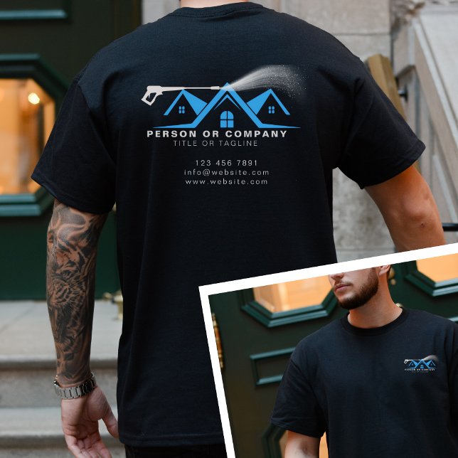 Power Washer House Cleaning Pressure Washing T-Shirt (Creator Uploaded)