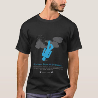 Power Yoga: B-Boy Head Pose (B-Shirsasana) T-Shirt
