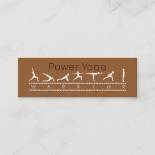Power Yoga Business Card