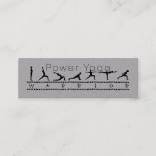 Power Yoga Business Card
