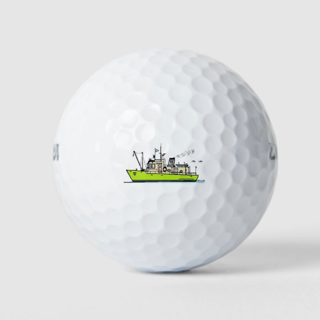 PowerBoat Golf Balls (Front)