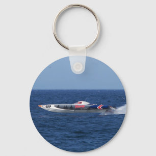 Powerboat Key Ring