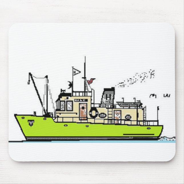 PowerBoat Mouse Pad (Front)