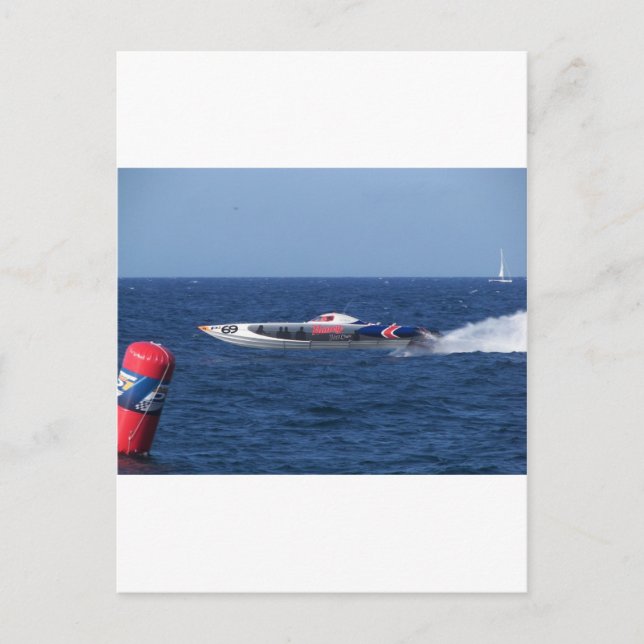 Powerboat Postcard (Front)