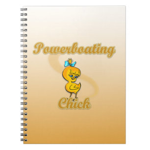 Powerboating Chick Notebook