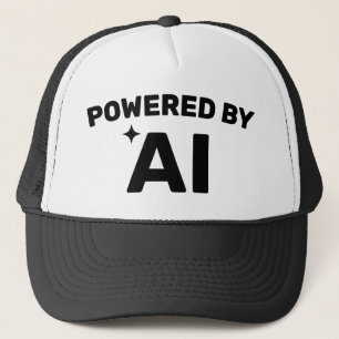 Powered by AI™ Trucker Hat (Cusromize It!)