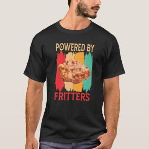 Powered By Apple Fritters  Retro Apple Fritter T-Shirt