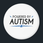 Powered By Autism Magnet<br><div class="desc">Powered By Autism - Autism Awareness</div>