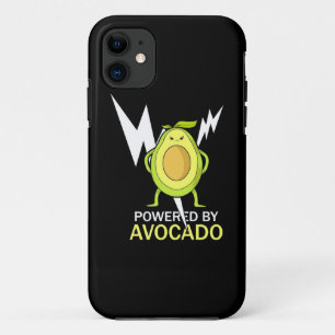 Powered By Avocado iPhone 11 Case