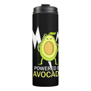 Powered By Avocado Thermal Tumbler