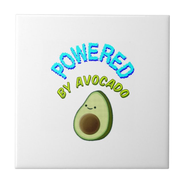 Powered By Avocado Tile (Front)
