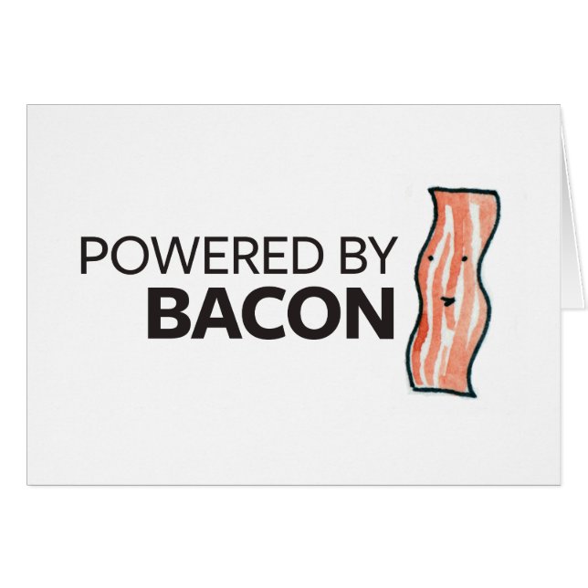 Powered by Bacon (Front Horizontal)