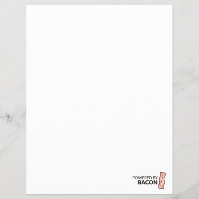 Powered by Bacon Flyer (Front)