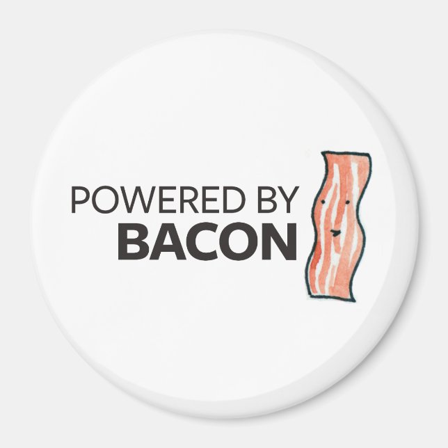 Powered by Bacon Magnet (Front)