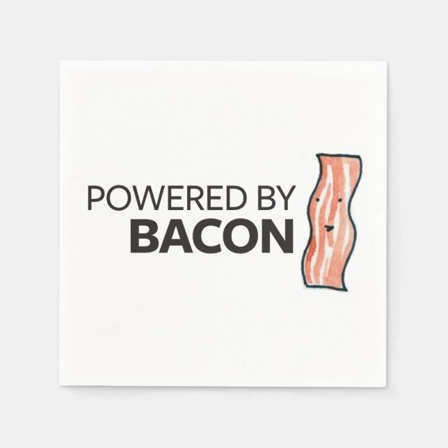 Powered by Bacon Napkin (Front)