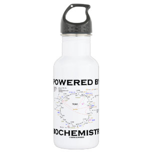 Powered By Biochemistry (Krebs Cycle) 532 Ml Water Bottle