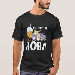 Powered By Boba Bubble Tea T-Shirt