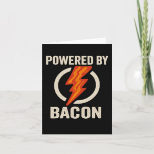 Powered By Bycon Funny Meat Lover Bbq Grill Carniv Card