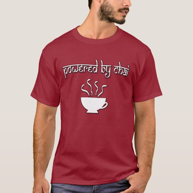 Powered by Chai T-Shirt (Front)