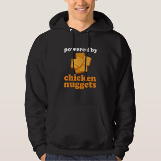 Powered By Chicken Nuggets Fans Nug Fast Food Love Hoodie