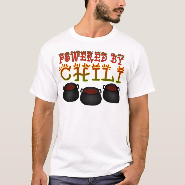 Powered By Chilli T-Shirt (Front)