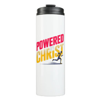 Powered by Christ Thermal Tumbler