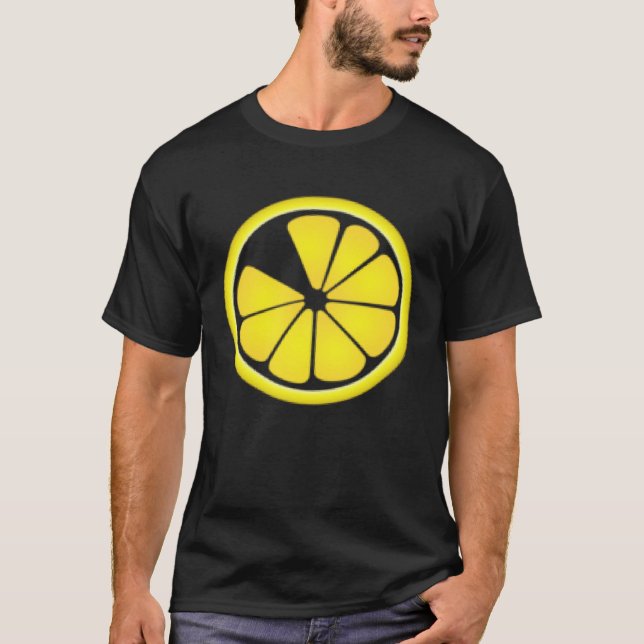 Powered by Citrus  Lemon Variant T-Shirt (Front)