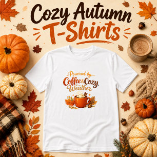 Powered by Coffee & Cosy Weather T-Shirt
