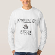 Powered by Coffee – Minimalist Coffee Lover Design