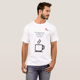 Powered By Coffee Python T-Shirt