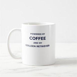 Powered by Coffee... - White Mug